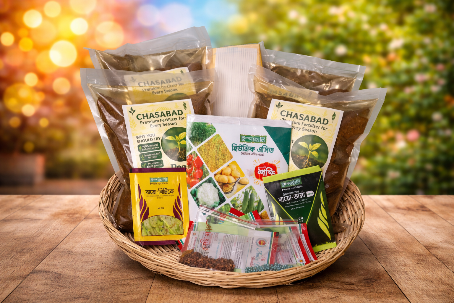 জৈব চাষাবাদের ফ্যামিলি প্যাকেজ